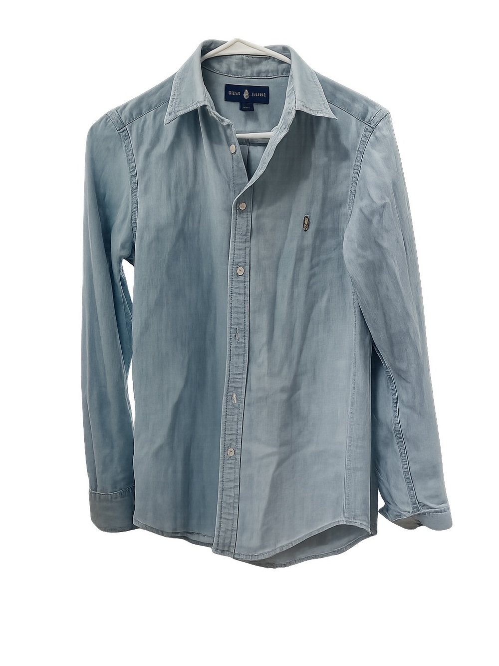 Ralph Lauren Pale Blue Casual Button-Down Shirt